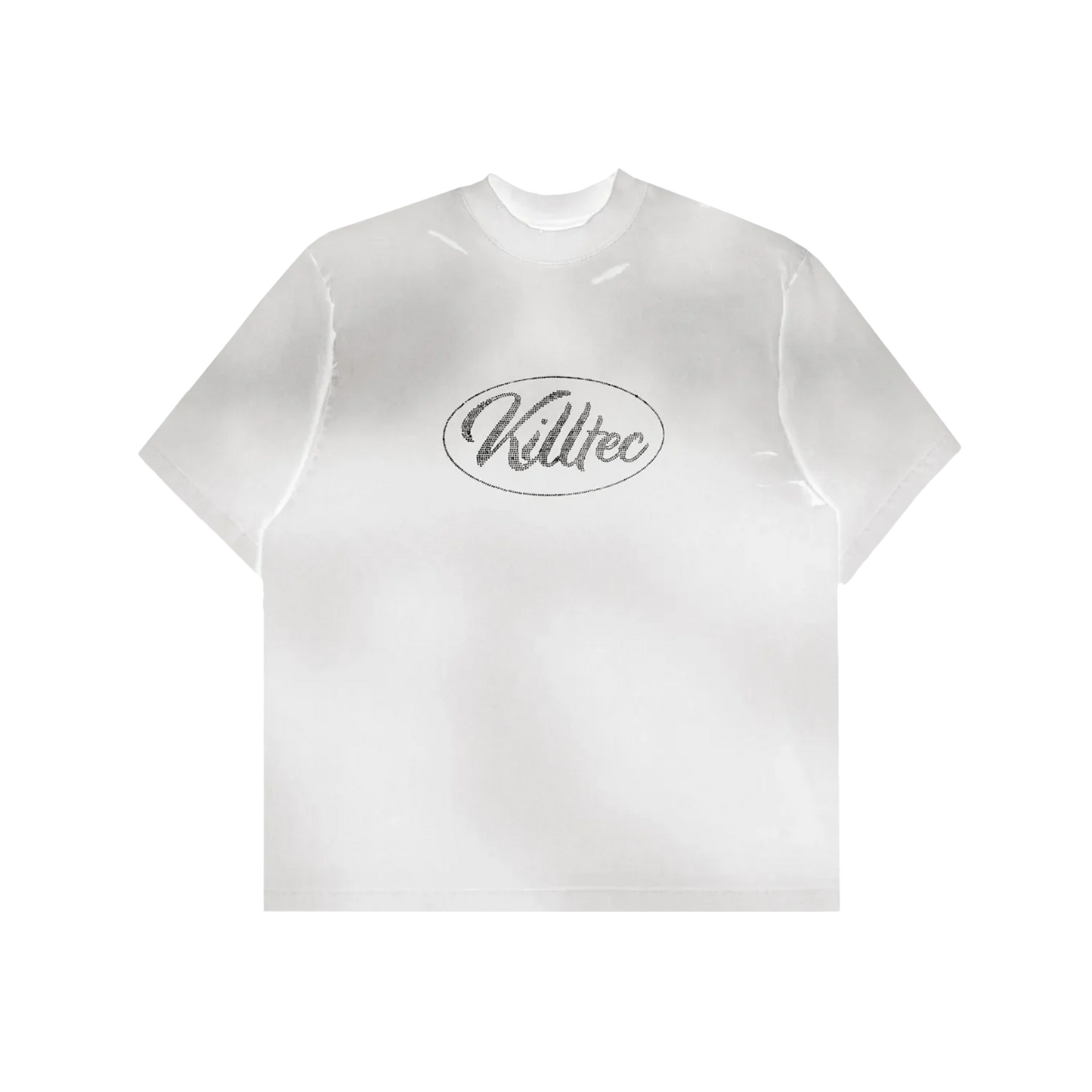 White Washed Rhinestone Tee