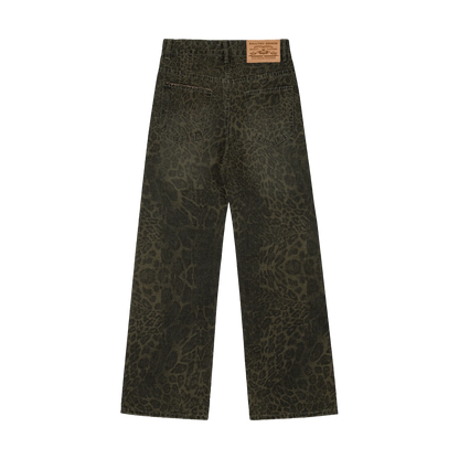 Mocha Leopard Jeans