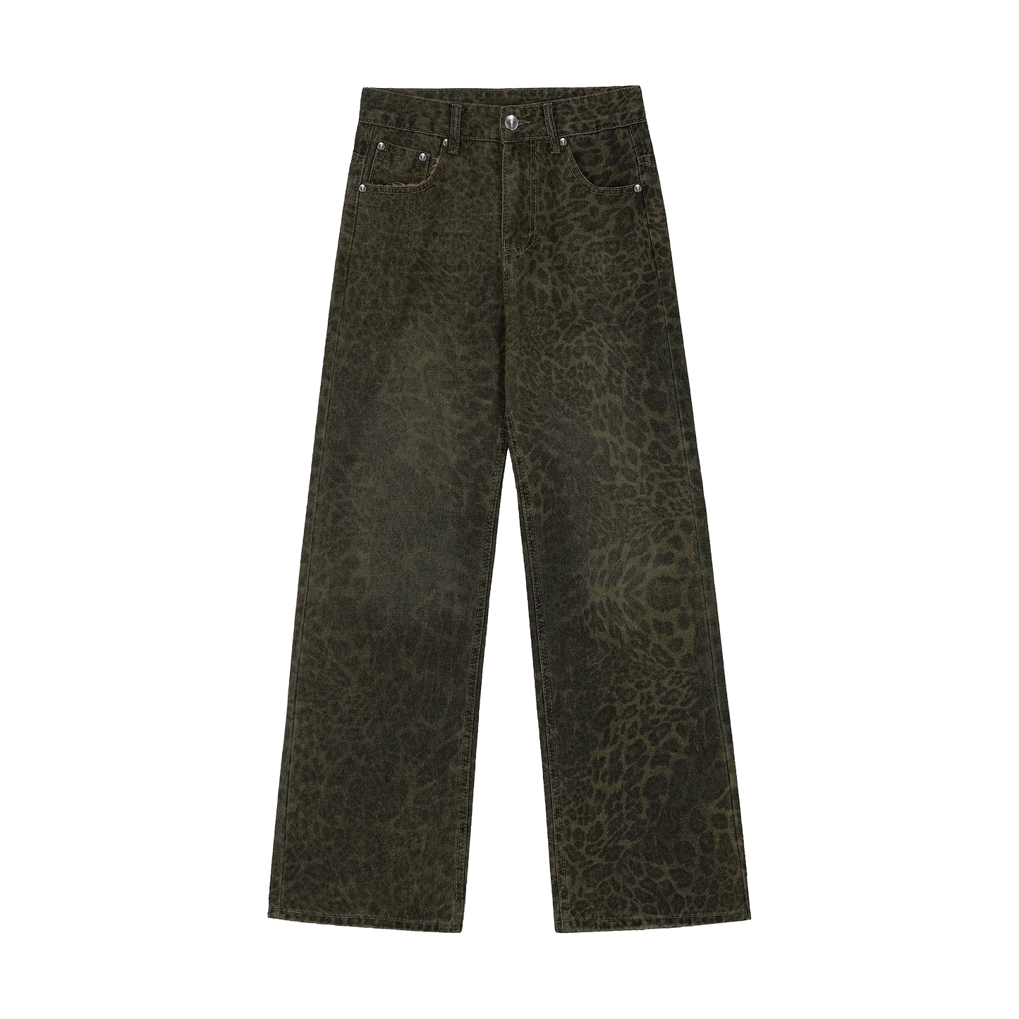 Mocha Leopard Jeans