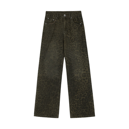 Mocha Leopard Jeans