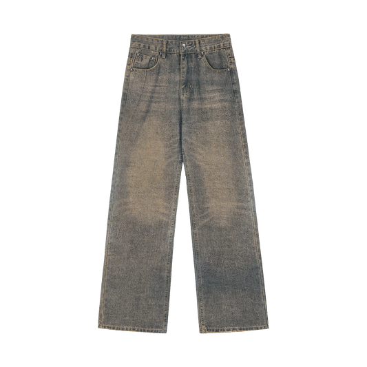 Vintage Blue Washed Jeans