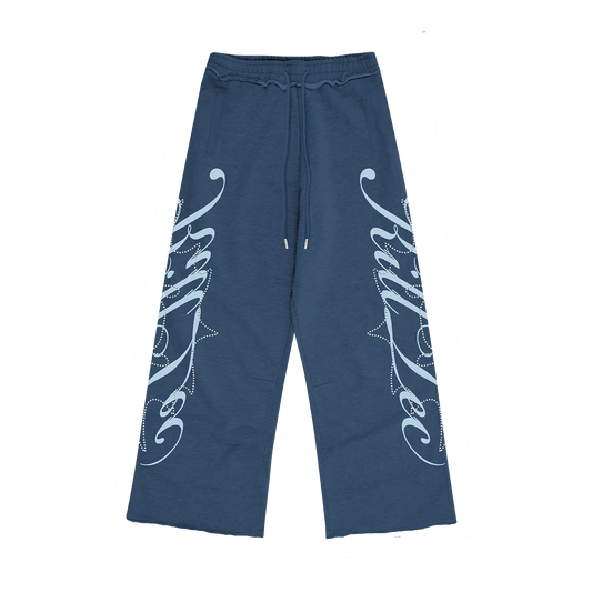 Blue Killtec Cursive Studded Sweats