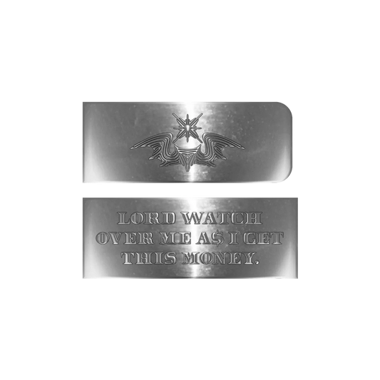 Lord Watch Over Me Money Clip