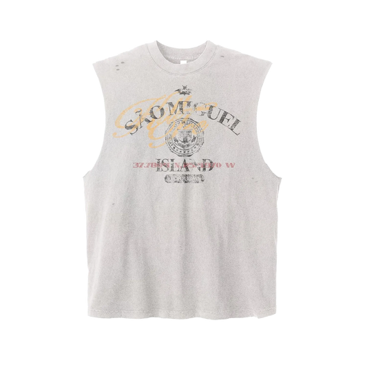 São Miguel Isla Cutoff Tee