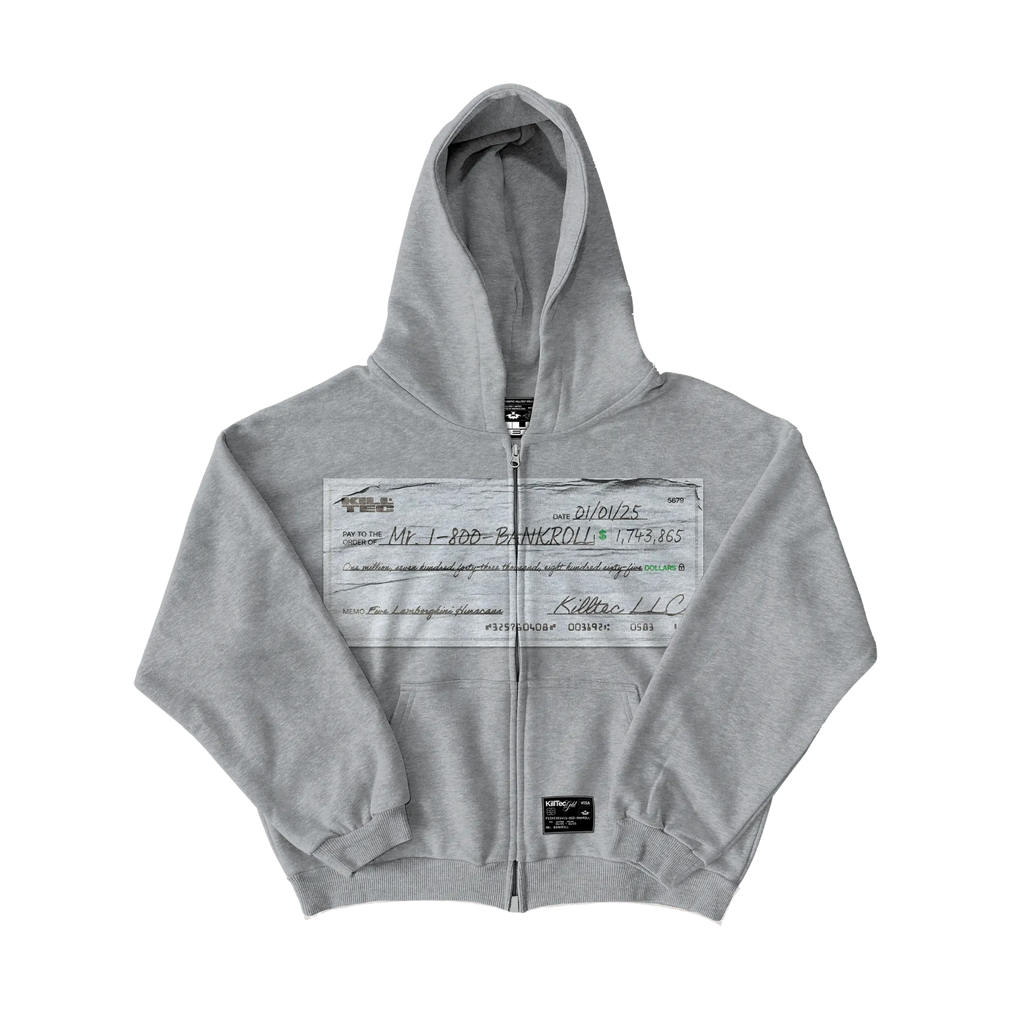 1-800 Bankroll Zip Up