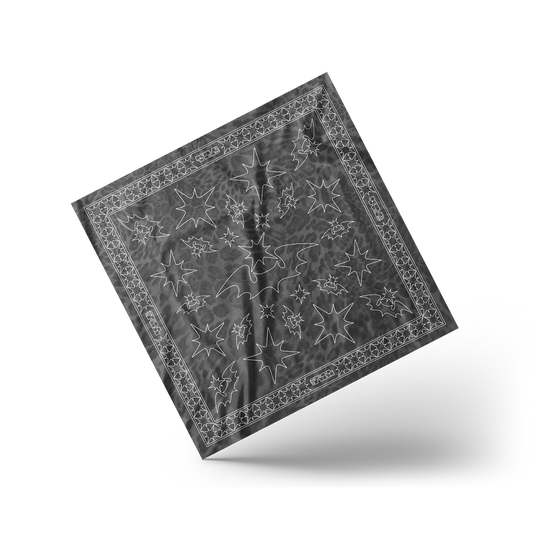 Grey Camo Bandana