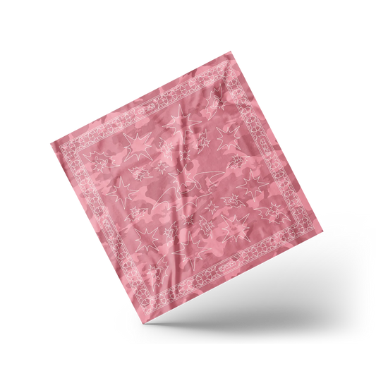 Pink Camo Bandana